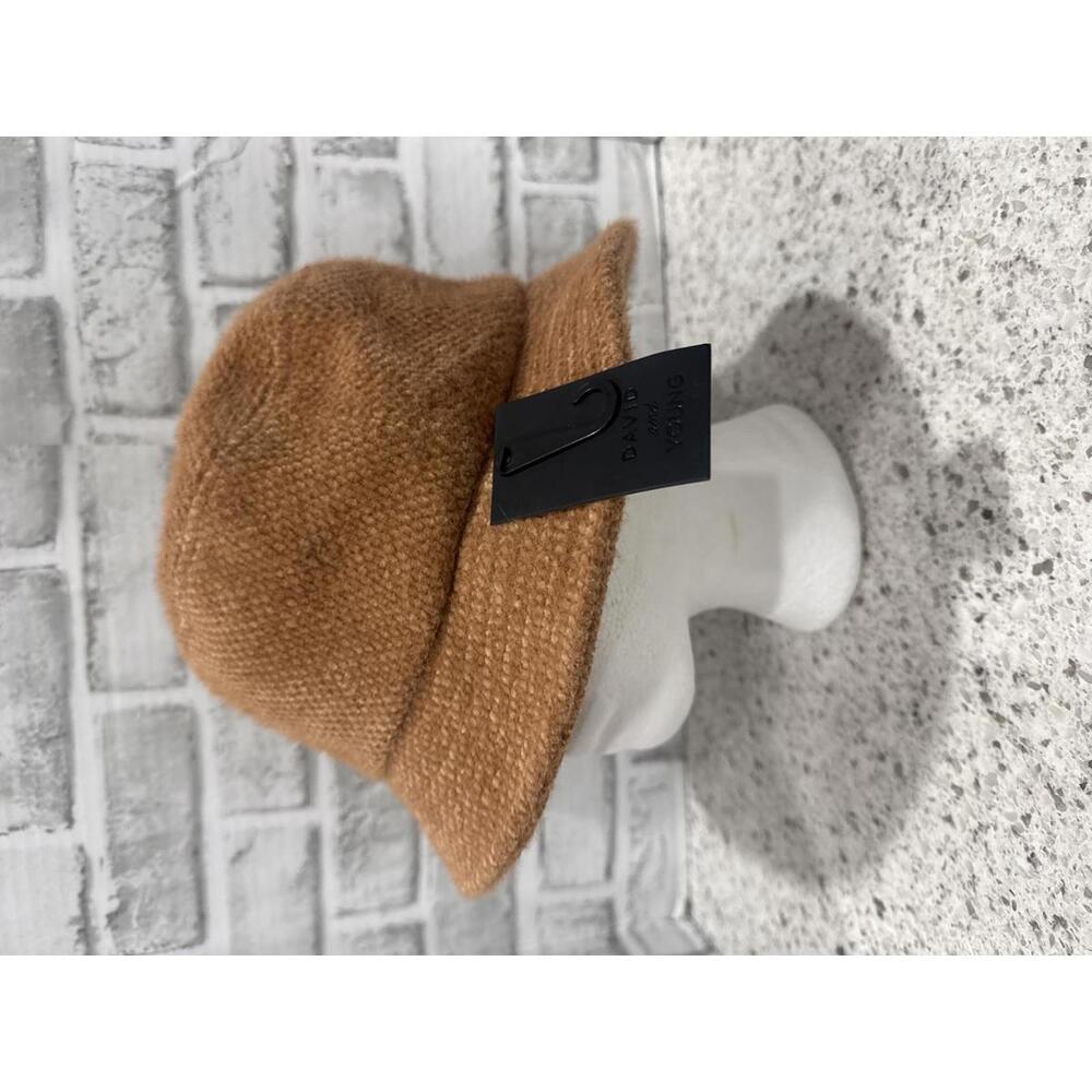 David and Young Camel Fuzzy Bucket Hat, NWT